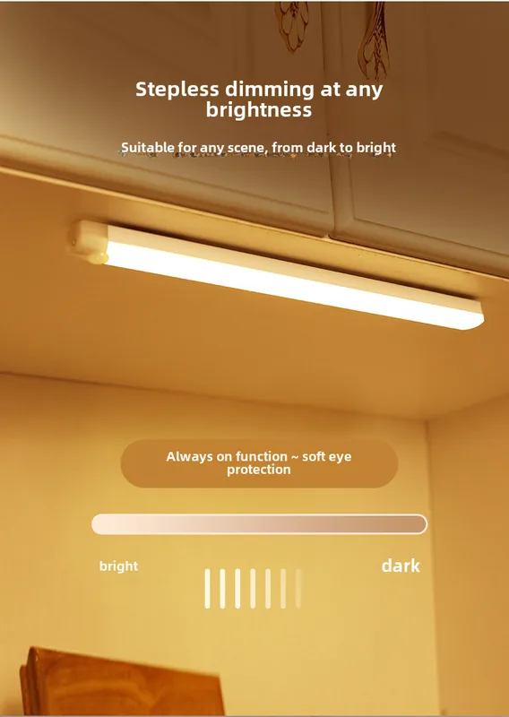 Motion Sensor LED Cabinet Light Bar