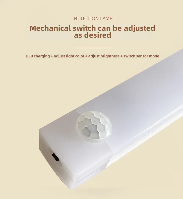 Motion Sensor LED Cabinet Light Bar — 10 cm Warm